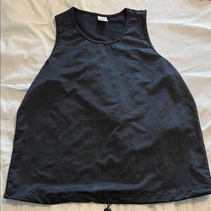 Avia Black Drawstring Active Tank
